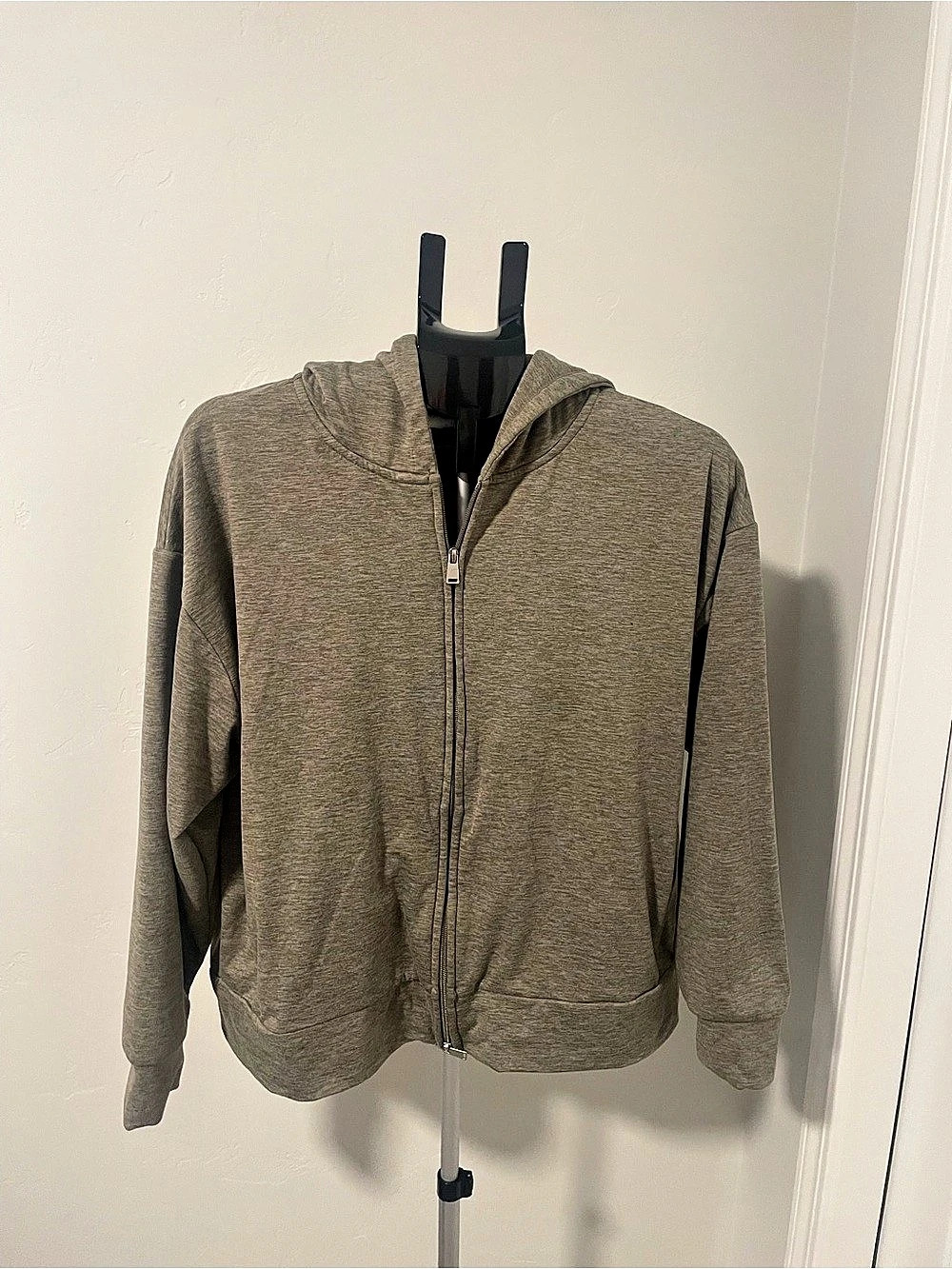 Athletic Works ButterCore Zip-Up Hoodie Brown XL